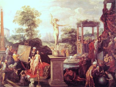 Allegory of Opportunity by Frans II Francken the Younger